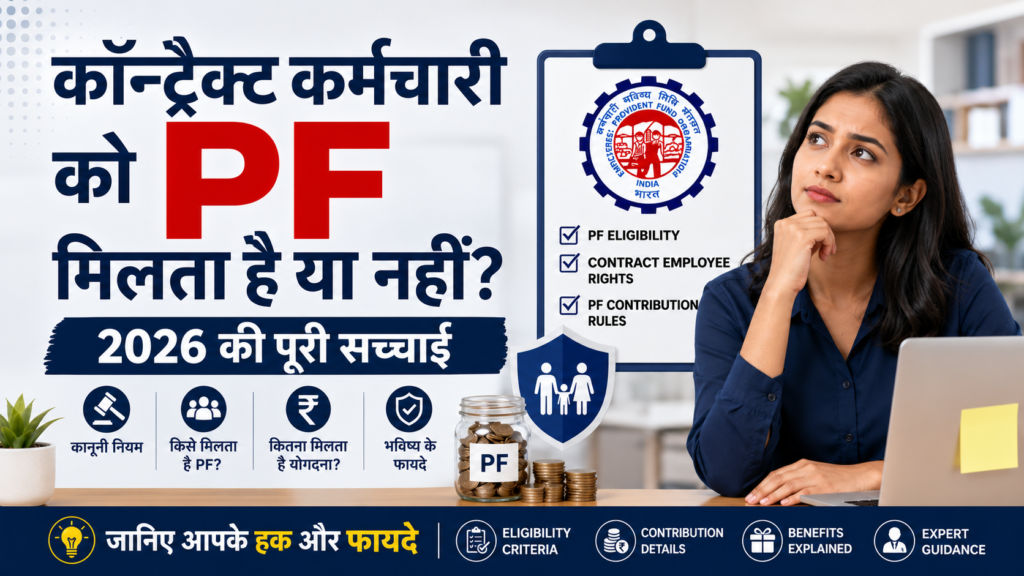 Contract Employee Ko PF Milta Hai Ya Nahi