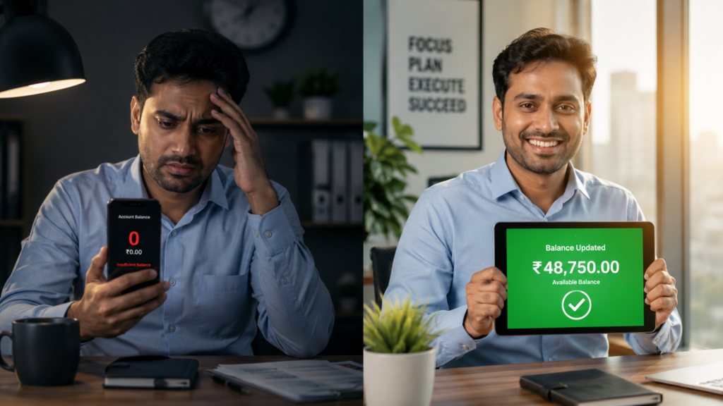 PF balance zero kyon dikhata hai solution