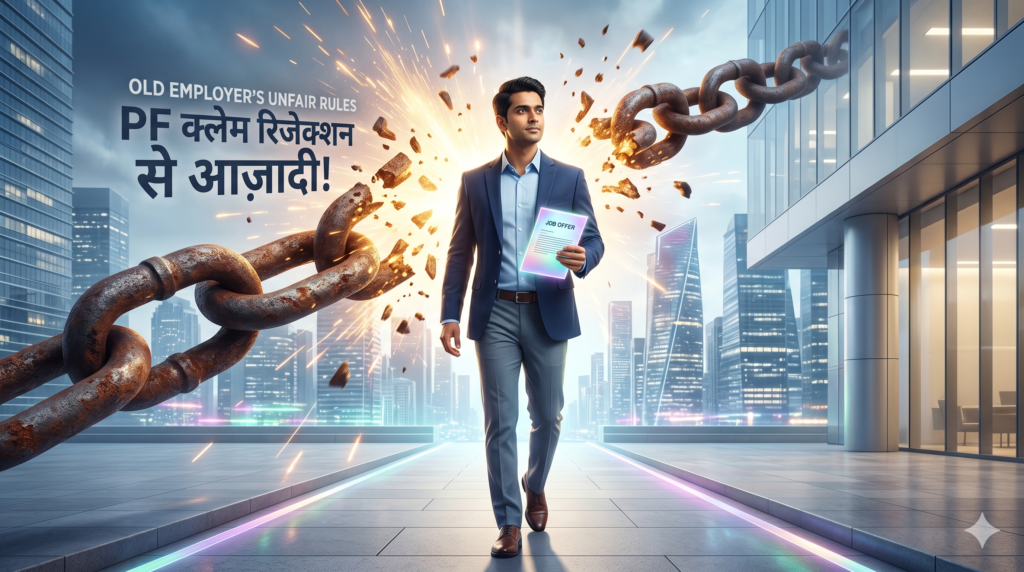 PF claim reject kyu hota hai rules in hindi graphic