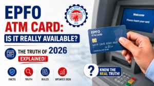 Read more about the article EPFO ATM Card: क्या सच में मिल रहा है? जानें 2026 की सच्चाई