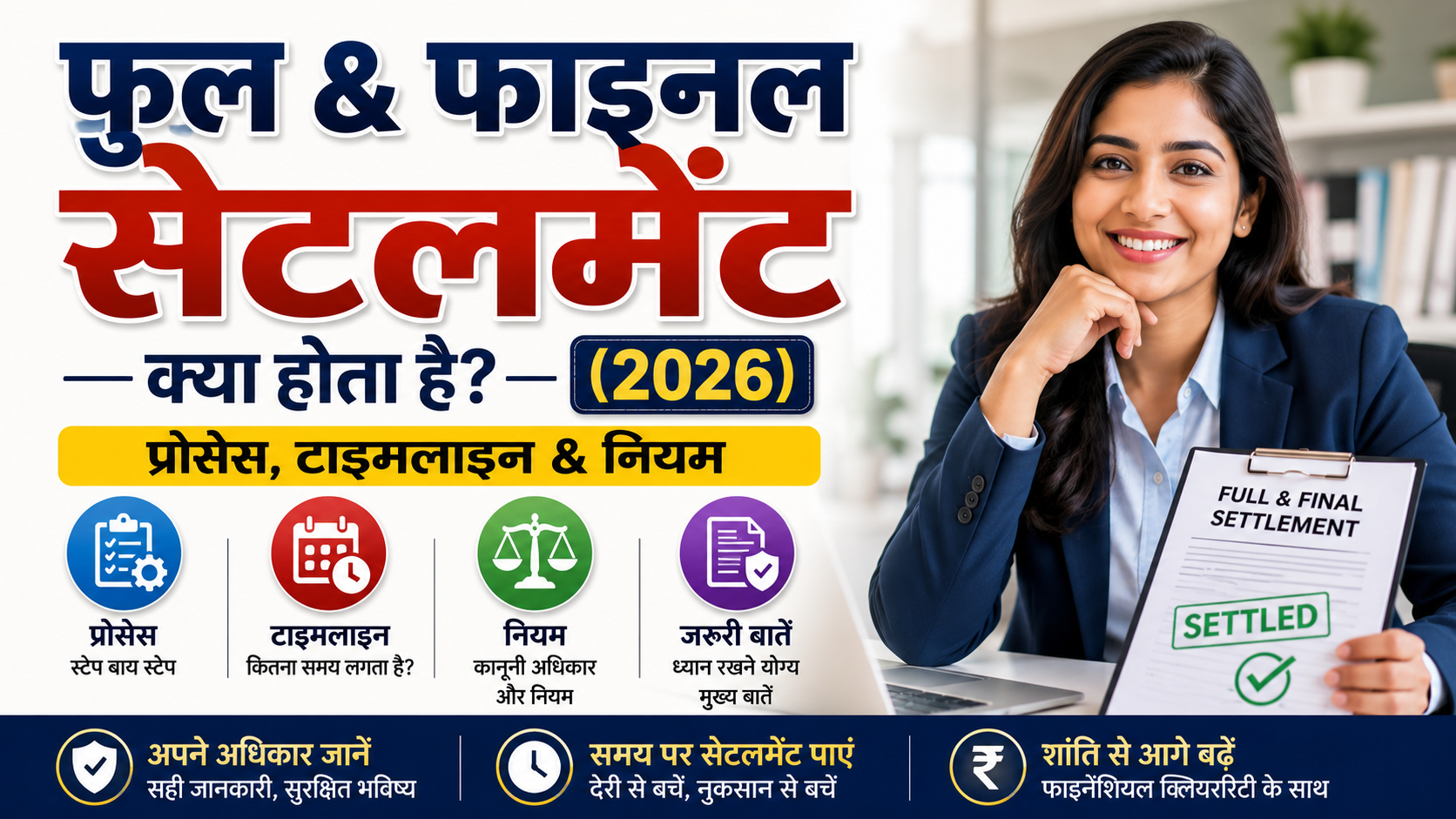 Read more about the article Full & Final Settlement Kya Hota Hai (2026): Process, Timeline & Rules