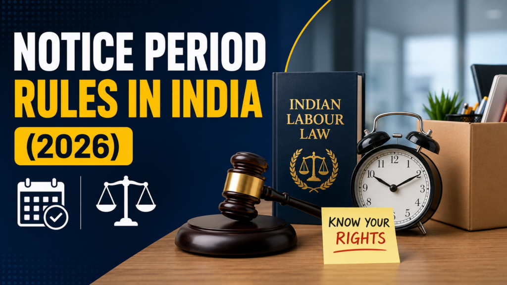 Notice Period Rules in India