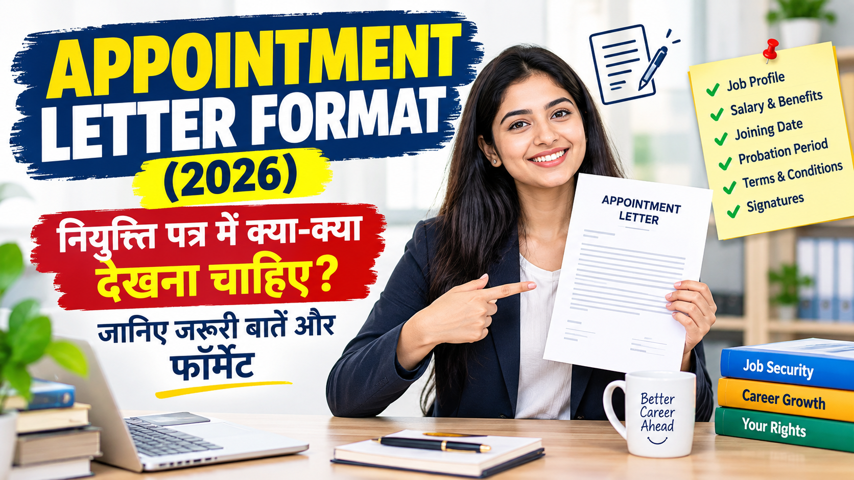 Read more about the article Appointment Letter Format (2026): नियुक्ति पत्र की जरूरी बातें