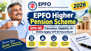 Read more about the article EPFO Higher Pension Scheme (2026): EPS-95 Calculation